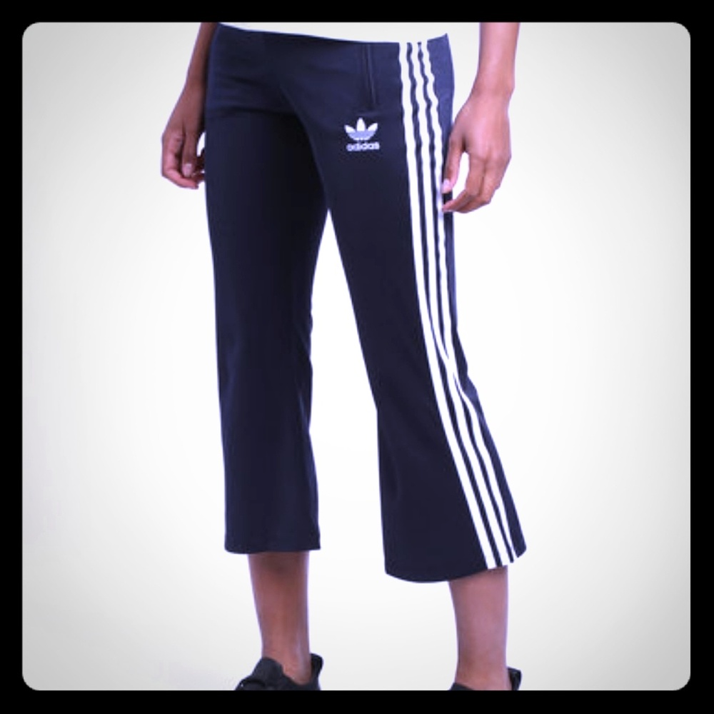 Adidas flared track pants